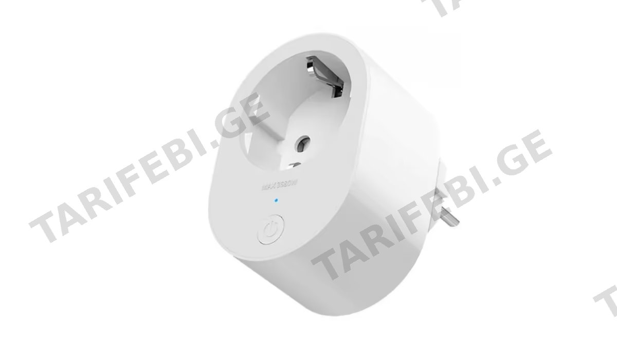 ჭკვიანი როზეტი Xiaoml ZNCZ302KK BHR6868EU Smart Plug 2, 3680W, Wifi, Bluetooth, White