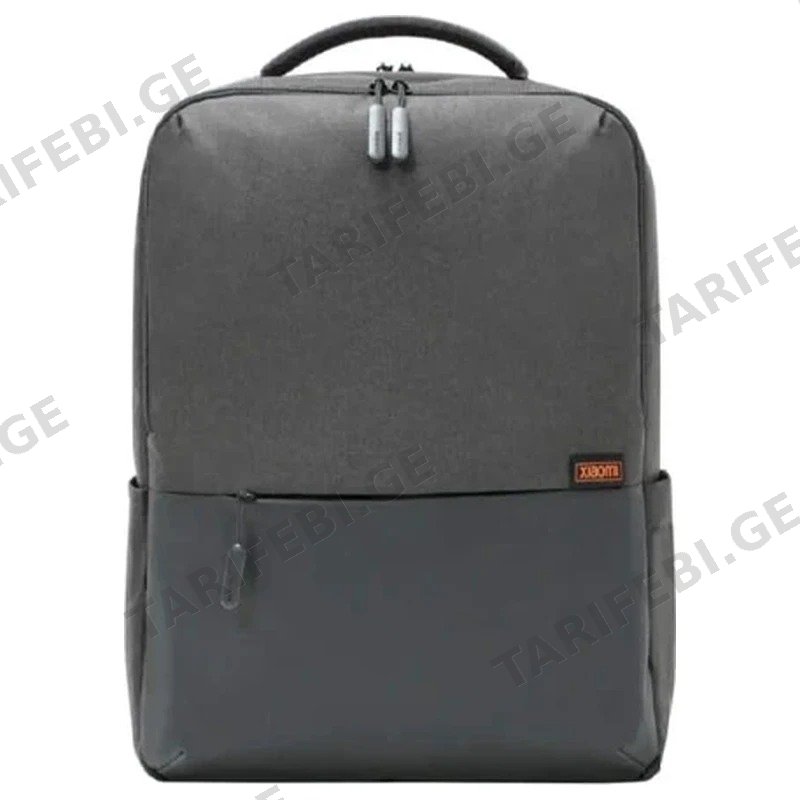 ნოუთბუქის ზურგჩანთა XIAOMI COMMUTER BACKPACK DARK GRAY მუქი ნაცრისფერი