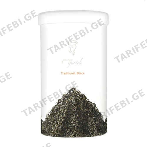 ჩაი შავი პრინცი მსხვილი გრეხილი თუნუქის ქილაში /გურიელი/ 100 გრ