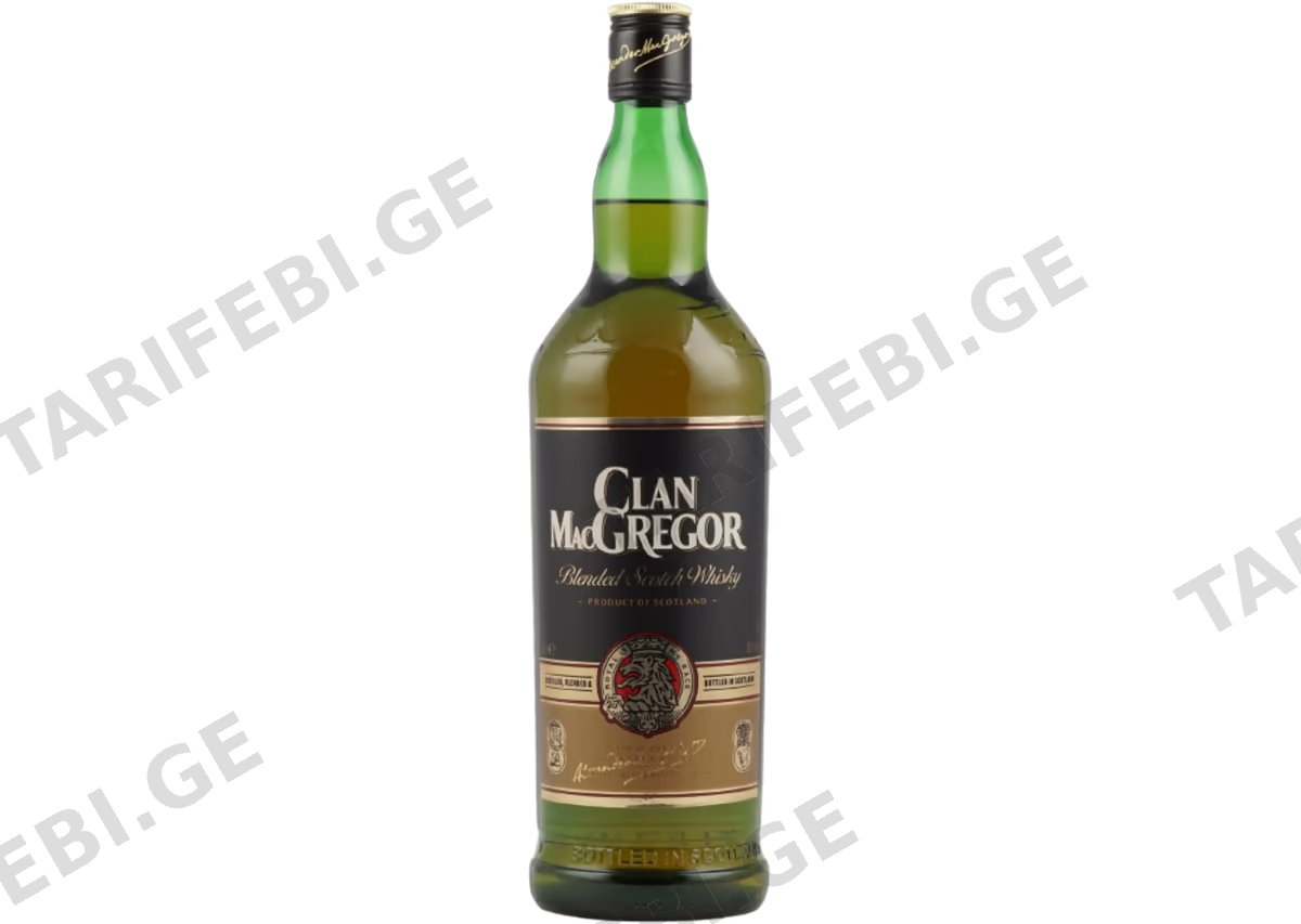 შოტლანდიური ვისკი Clan Macgregor - 0.5L
