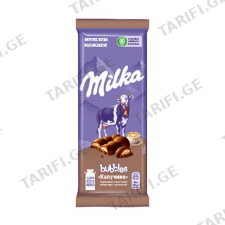 შოკოლადის ფილა მილკა ბაბლზი 97 გრ
