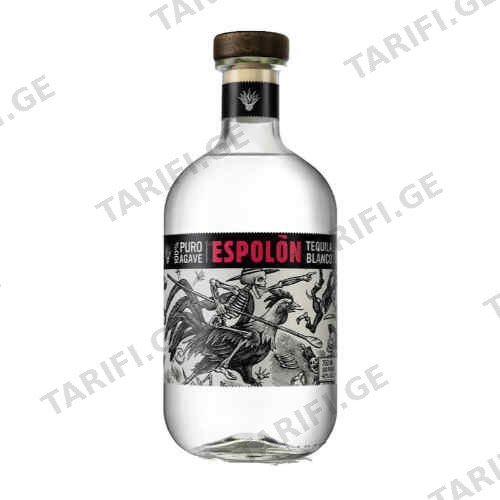 Espolon Blanco 0,75 L 40 % - ტეკილა ესპოლონ ბლანკო