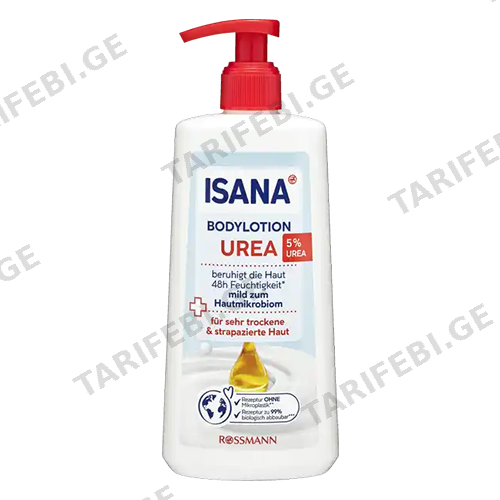 ისანა - ტანის ლოსიონი 5% urea 300მლ