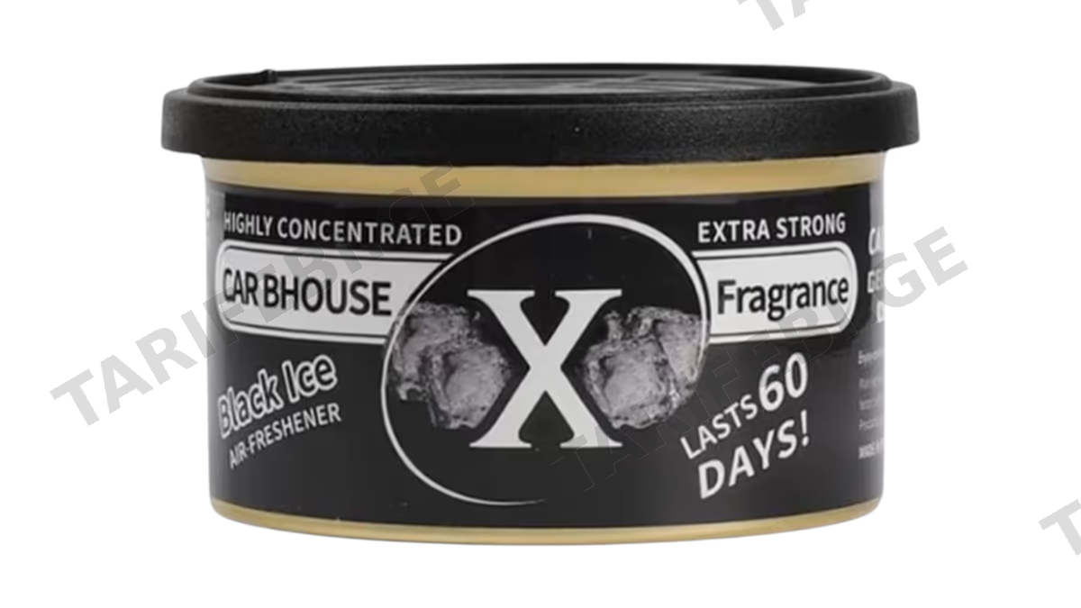 Car Bhouse X Fragrance Lavender Air Freshener - Black Ice (შავი ყინული)