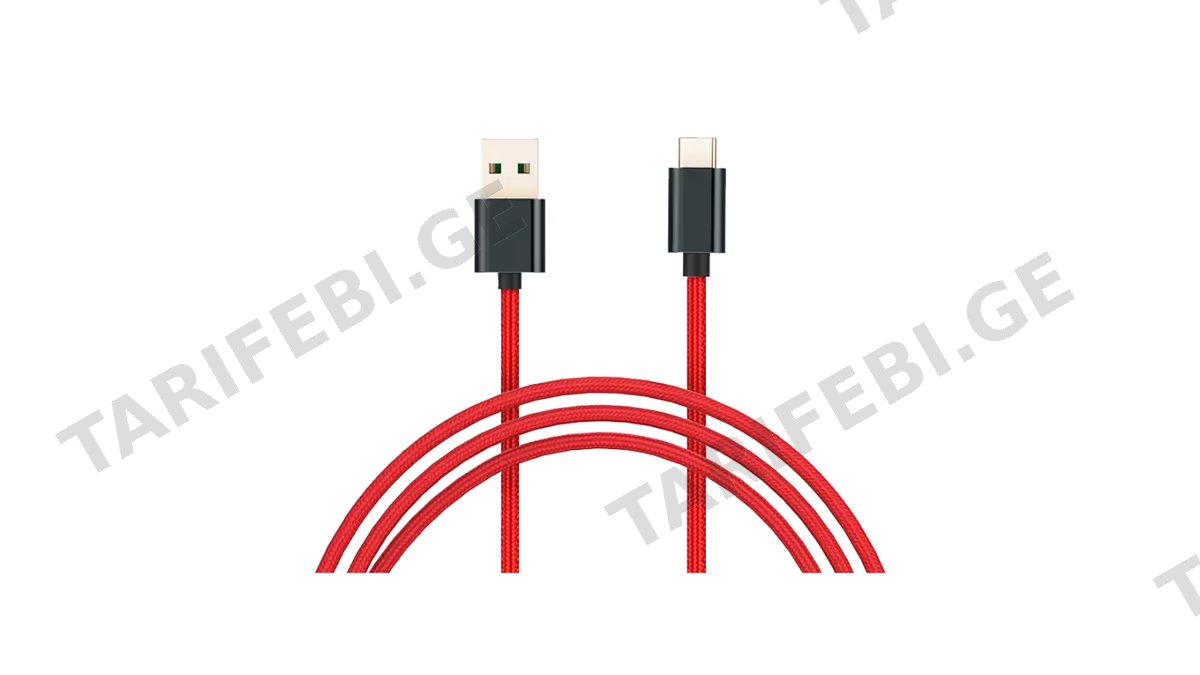 Xiaomi Mi Type-C Braided Cable Red SJV4110GL