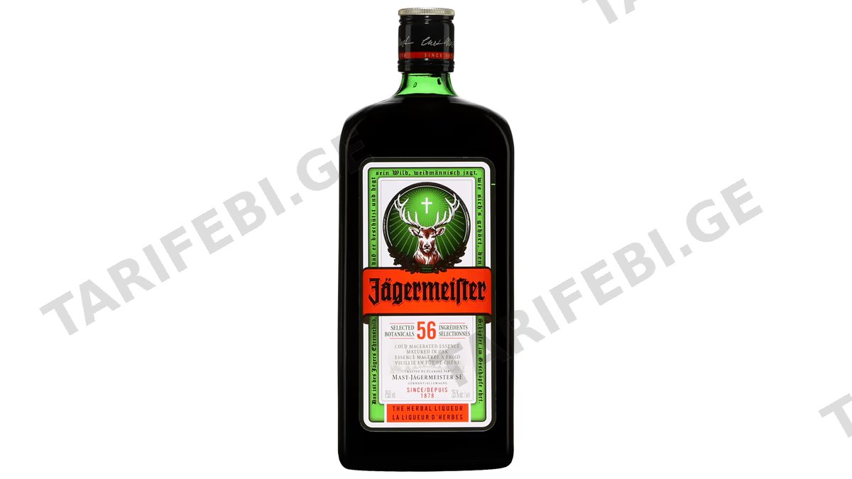 ლიქიორი Jagermeister - 1L