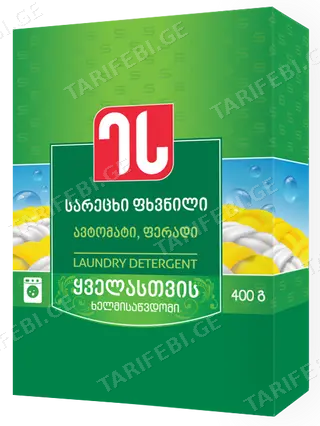 Სარეცხი Ფხვნილი /ეს Ფერადი/400გრ