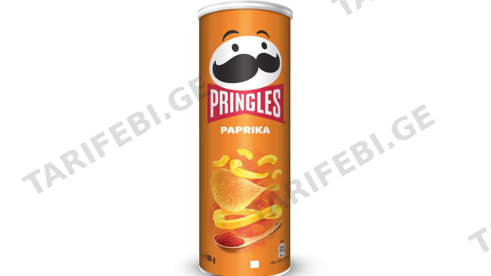 "PRINGLES"- ჩიფსი წიწაკით 165გრ