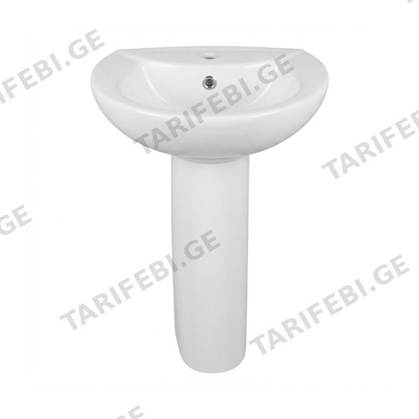 ხელსაბანი ფეხით TEK PARCA 40x50 (K1701-0405-001-1-0000 + K1702-0200-001-1-0000)