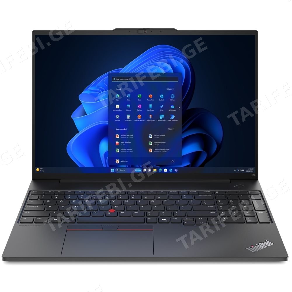 ნოუთბუქი Lenovo ThinkPad E16 21MA005DGX (U7-155H/16GB/512GB)