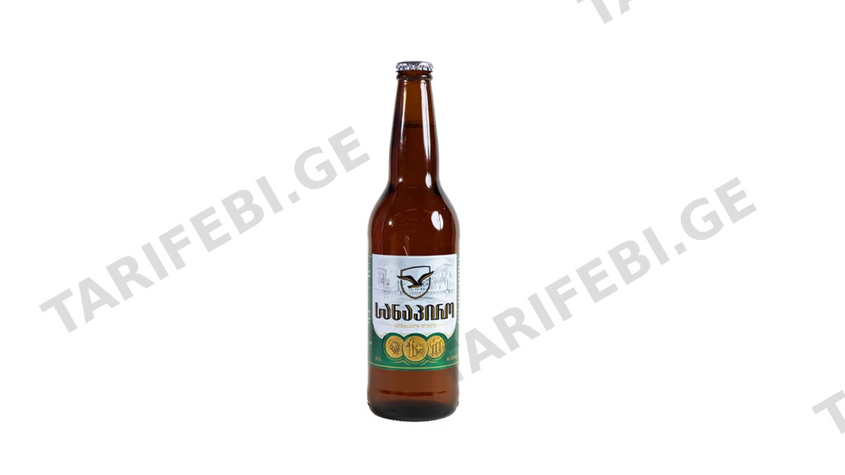 ლუდი/სანაპირო/0.5ლ შუშა