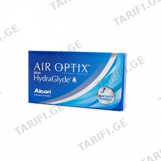 კონტაქტური ლინზა -4.75 Air Optix Plus HydraGlyde ერთთვიანი (1 ცალი)