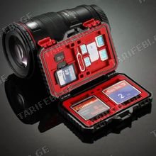 Gorilla Case SD Card Holder and SD Card Case Water Resistant Memory Card Holder Professional Anti Shock SD Card Case Micro SD Card Holder