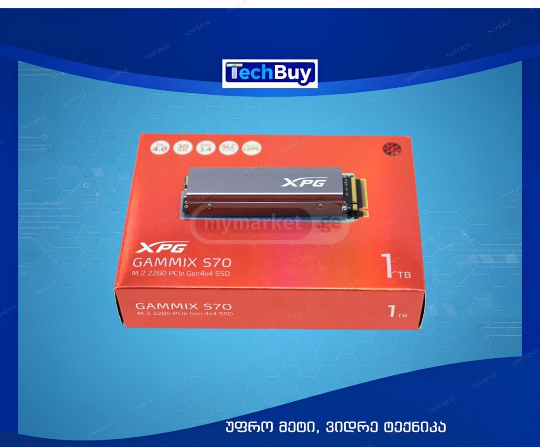 SALE!!! ADATA XPG GAMMIX S70 1TB w/ Heatsink 7,400 MB/s