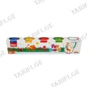 პლასტელინი 4+1 700გ S00002785 Sunman