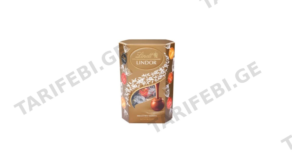 LINDOR შოკოლადის ასორტი 200გ