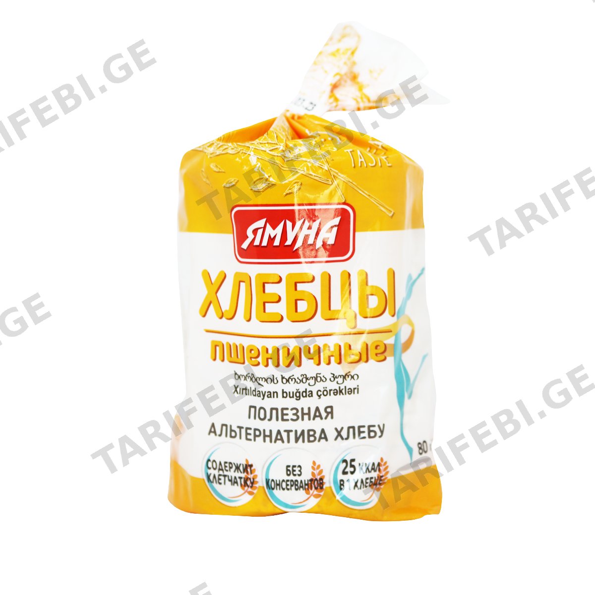 ხლებცი "იამუნა" ხორბლის 80გრ