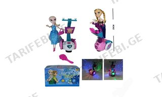 ❄️ Frozen სკუტერი თოჯინით