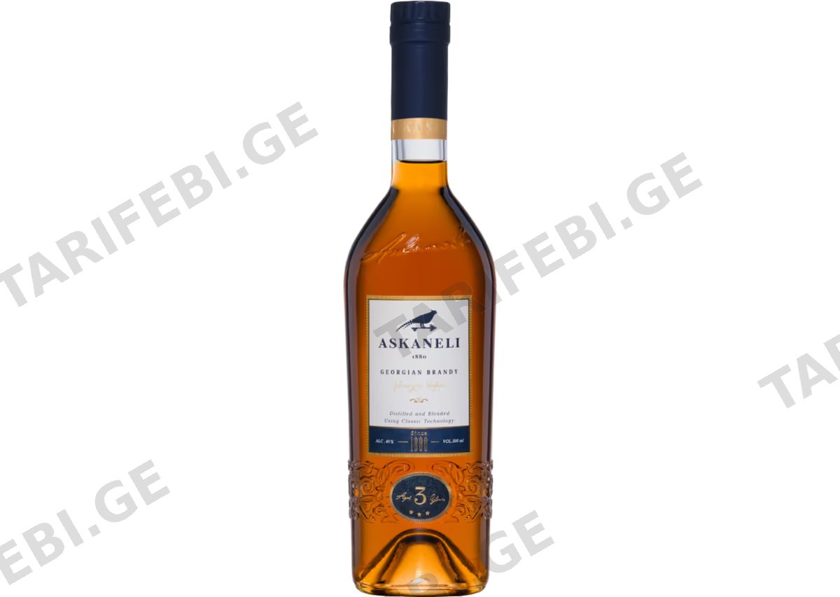 ქართული ბრენდი, ასკანელი 3 წლიანი - 0.5L