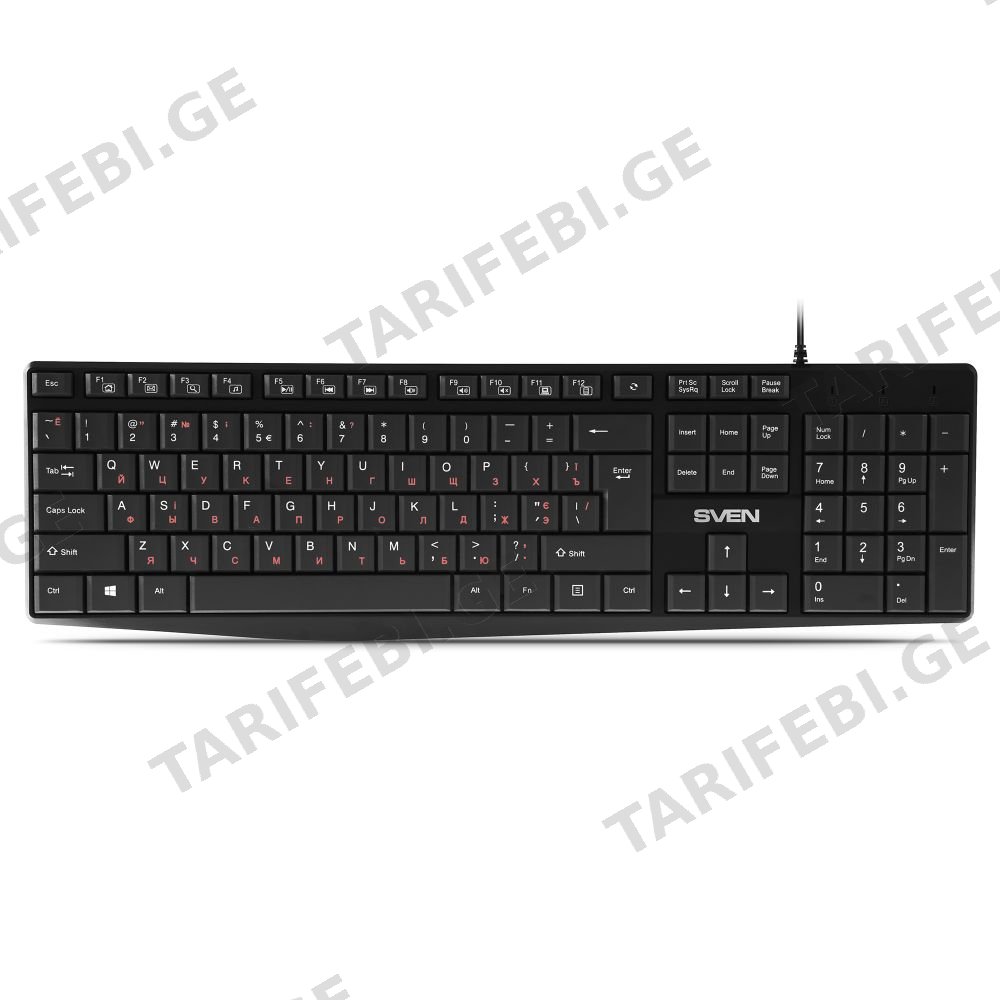 კლავიატურა Sven KB-S305 black
