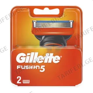 ჯილეტი - საპარსი პირი ფუჟენი #2 7011 Gillette - fusion cassette #2 7011