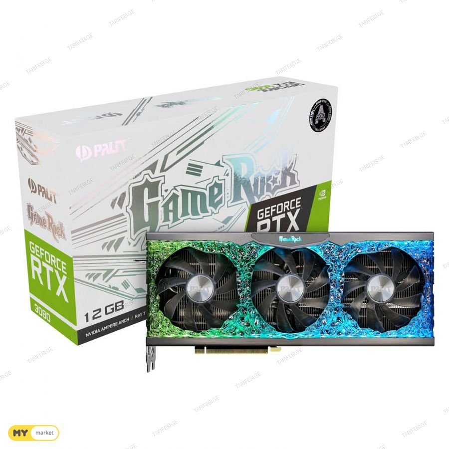 RTX3080 GAMEROCK 12GB GDDR6X 384bit 3-DP HDMI