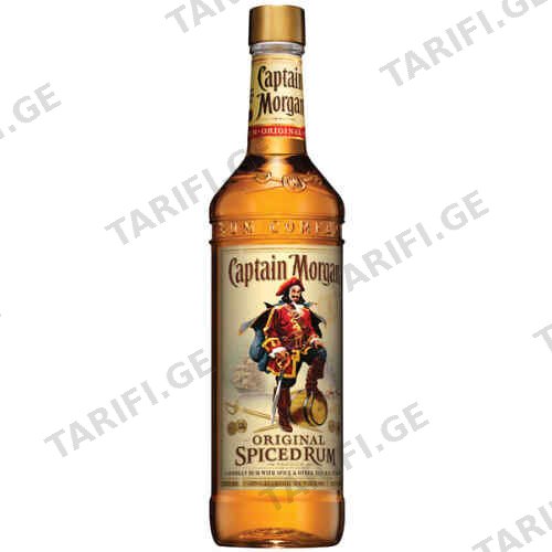 Captain Morgan Spiced Gold 1 L 35 % - რომი კაპიტან მორგანი სფაისდ გოლდი