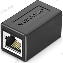 VENTION IPVB0 Cat.6 FTP Keystone Jack Coupler Black ქსელის კაბელის შემაერთებელი