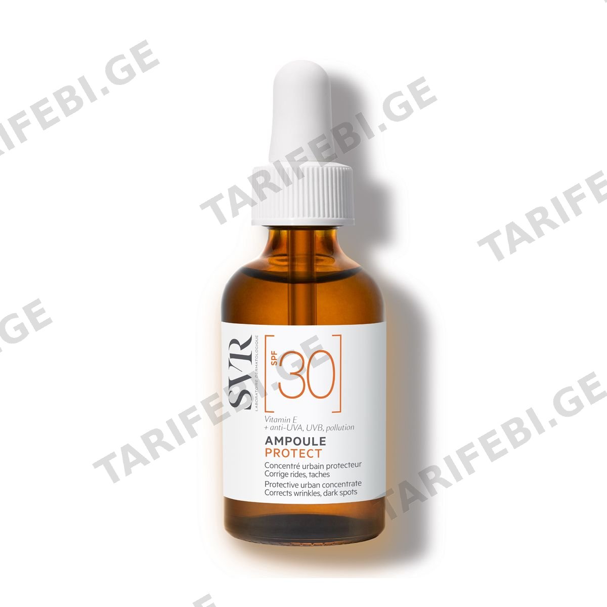 ანტიოქსიდანტი Spf30 Ampoule Protect 30მლ 1170 ესვიერი - Svr