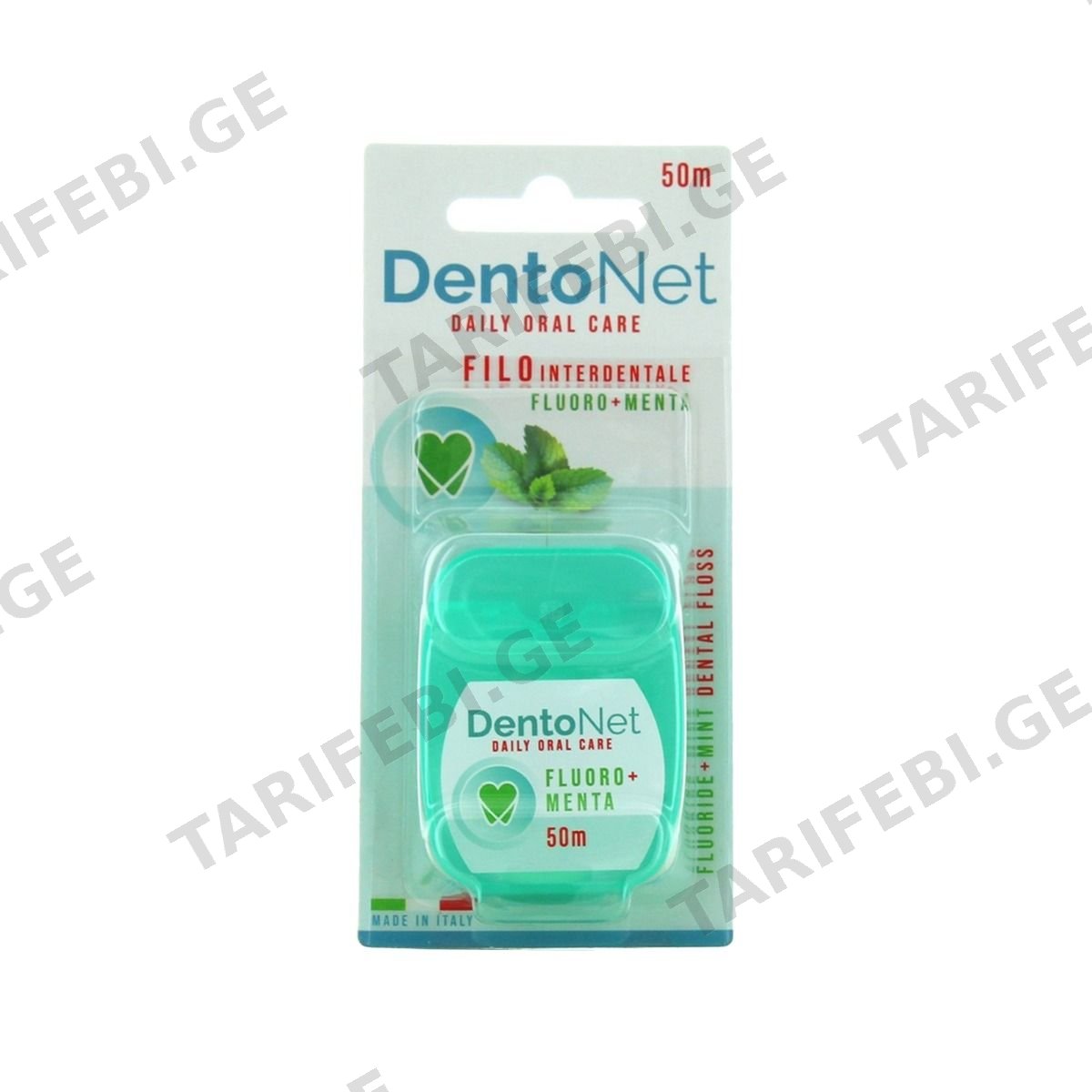 კბილის ძაფი 50 მეტრიანი დენტონეტი - Dentonet