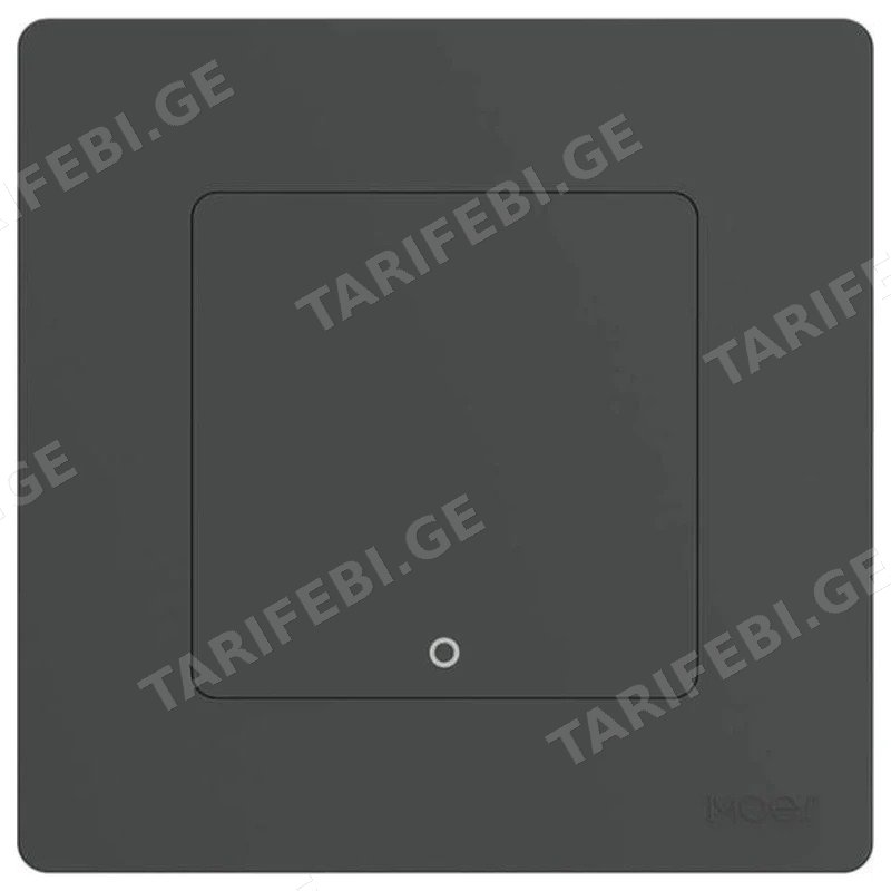 ჭკვიანი ჩამრთველი MOES WIFI STAR RING SMART SWITCH WS-SR-EU1-L-GY-MS ნაცრისფერი